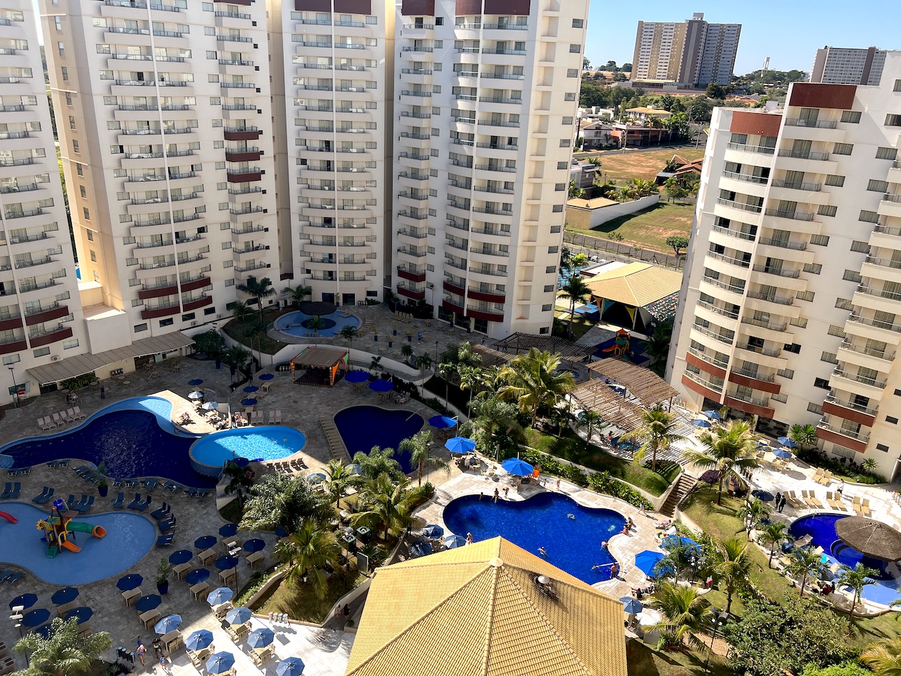 hotel em olimpia com acesso ao parque aquatico